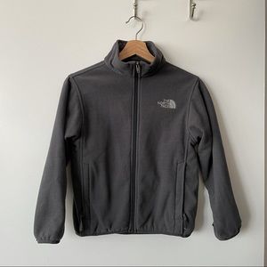 Boy’s North Face Gray Fleece Jacket